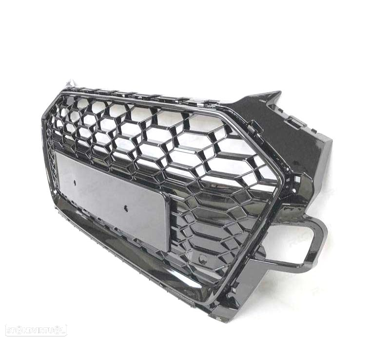 GRELHA FRONTAL AUDI A4 20- LOOK RS - 3