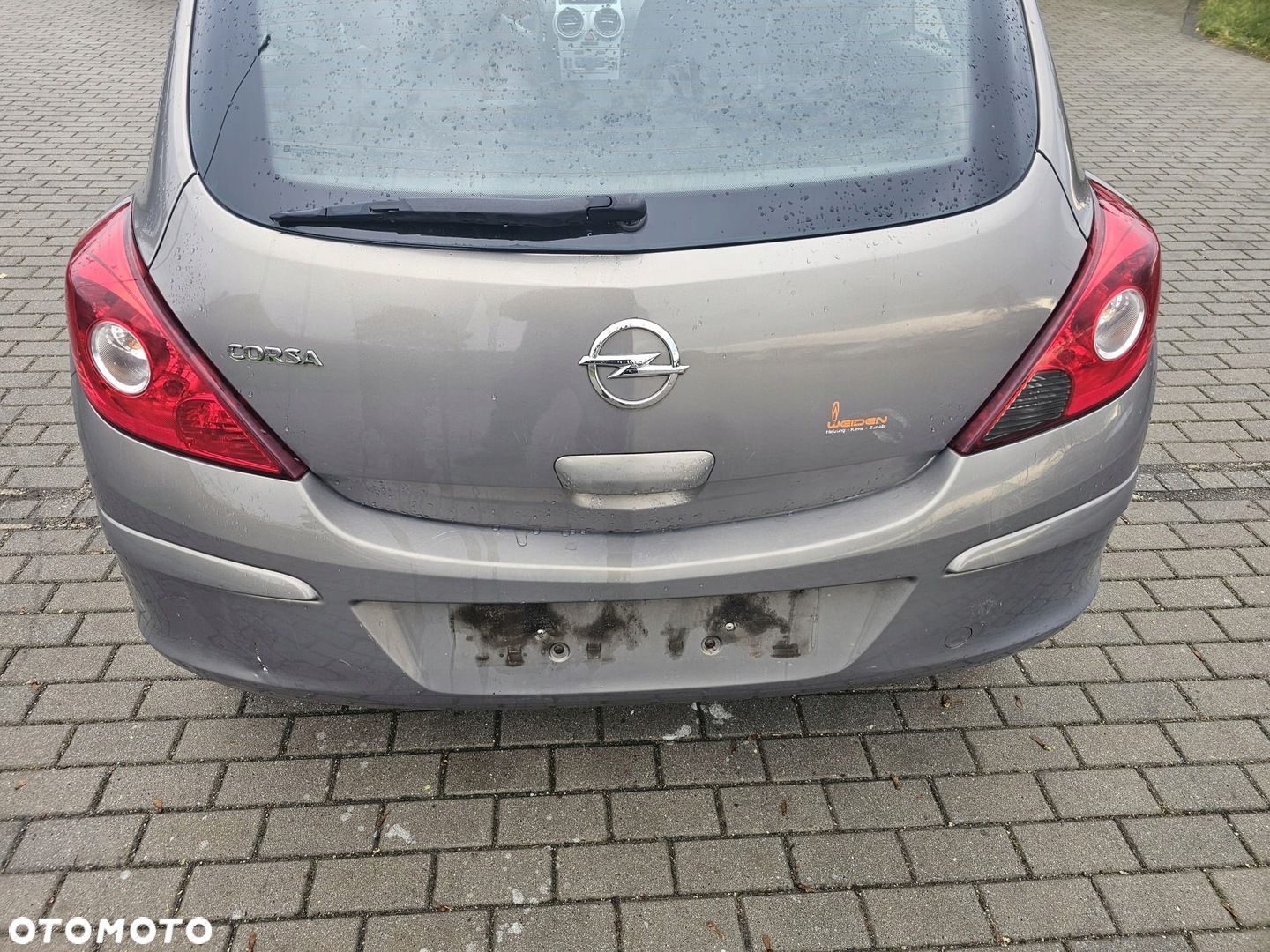 Zderzak tylny Opel Corsa D Lift Kod lakieru Z40W - 1
