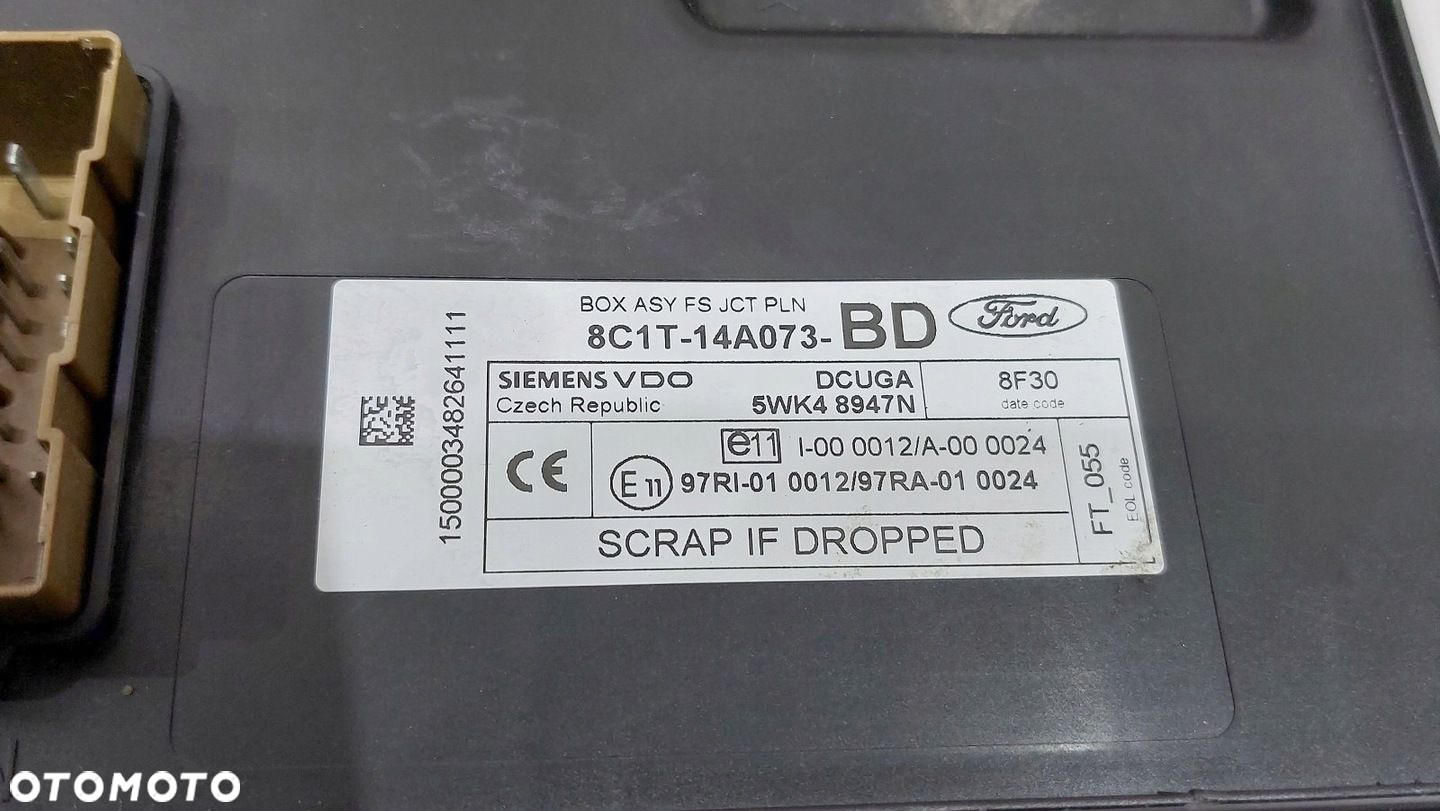 MODUŁ KOMFORTU FORD TRANSIT MK7 8C1T14A073BD - 3