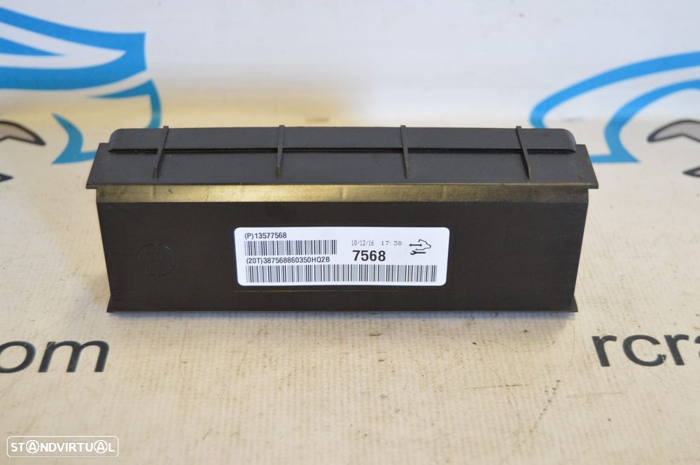 CENTRALINA ECU COMANDO SISTEMA CONTROLO AR CONDICIONADO AC CLIMATRONIC GM13577568 13577568 OPEL INSIGNIA A G09 TOURER 2.0 CDTI 130CV A20DT - 2