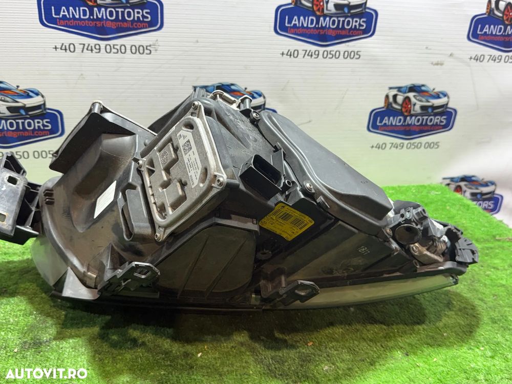 FAR STANGA UK CU LUPA XENON COMPLET CU BLOCURI BMW E93 320D 2013 2.0 DIESEL COD OEM 7356250 / 7263052 / 7263087 / 7239929 / DECAPOTABILĂ (CABRIOLET) 2005-2013 - 4