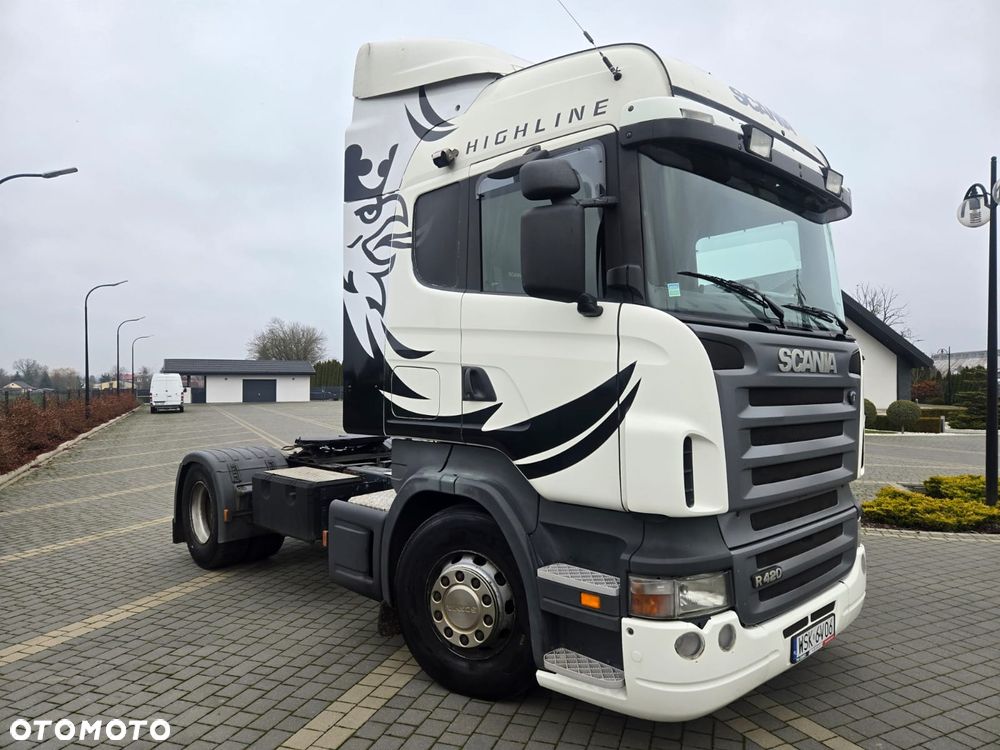 Scania R420, HIGHLINE, 2004r., Opticruise - 1