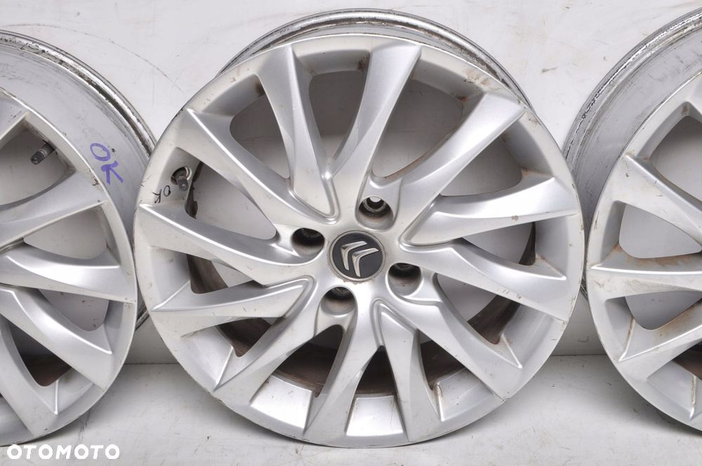 CITROEN  FELGI ALUMINIOWE R17" 6.5J 4X108 ET26 9655832480 - 8