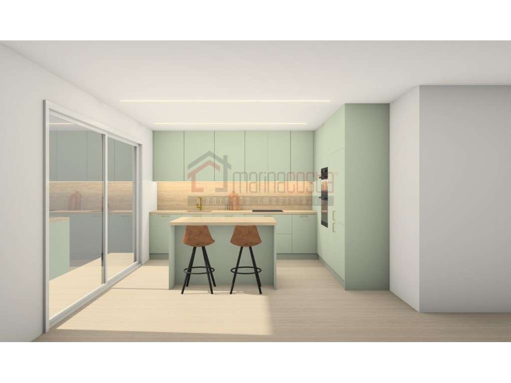 Apartamento T3 Novo com Garagem em Ferrel - Grande imagem: 3/10