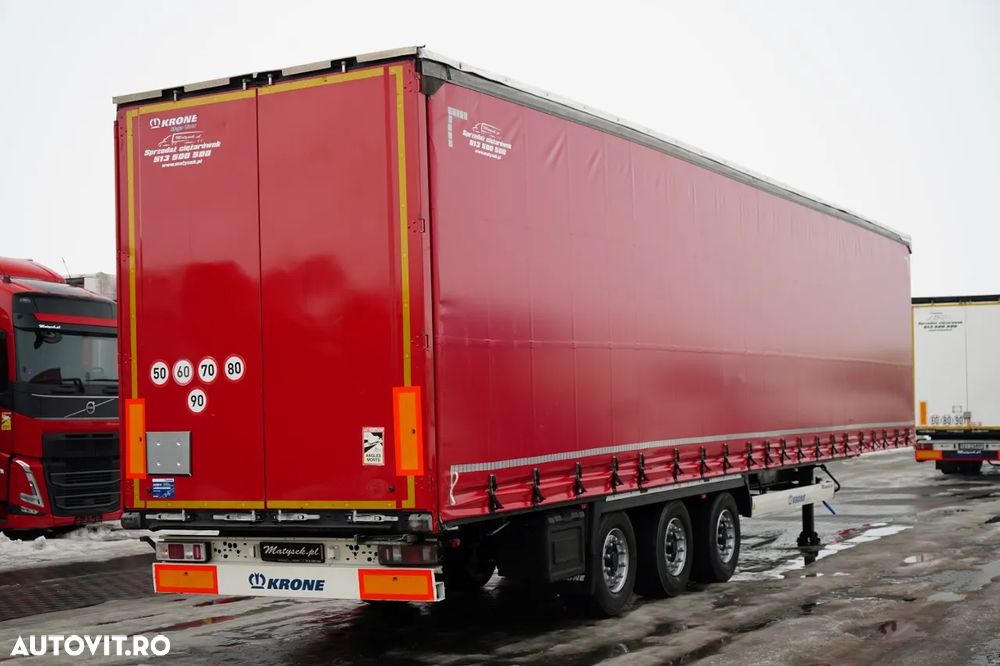 Krone CORTINĂ KRONE / MEGA / PUNȚĂ RIDICATĂ / ACOPERIȘ RIDICAT / PLATFORMĂ JOSĂ / - 7