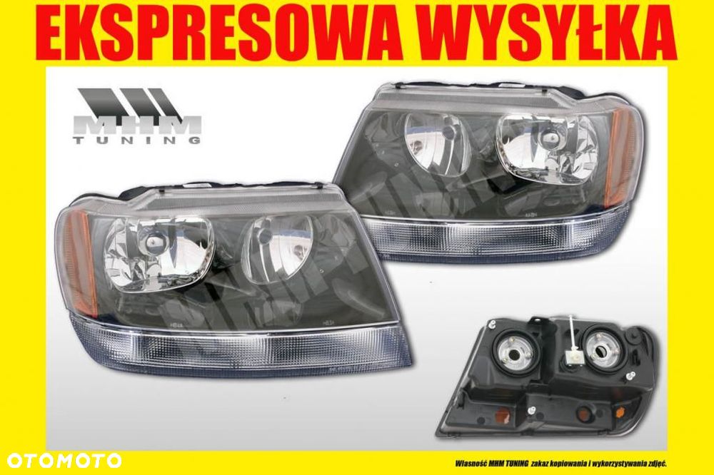 REFLEKTOR LAMPA JEEP GRAND CHEROKEE WJ WG 1999- R - 2