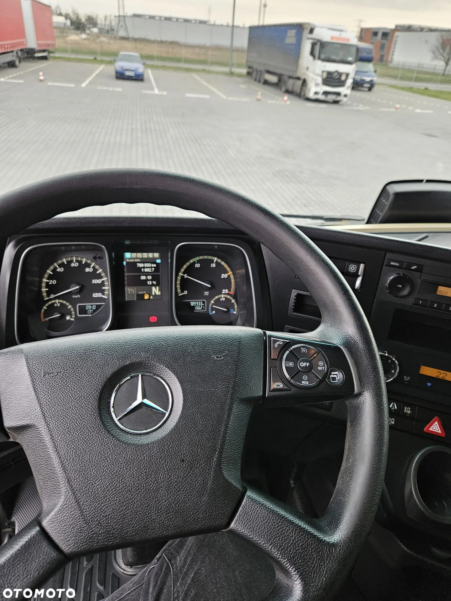 Mercedes-Benz ACTROS 1833 / ZESTAW TANDEM PRZESTRZENNY 120 M3 / 2018 R / GNIOTPOL / EURO 6 - 7