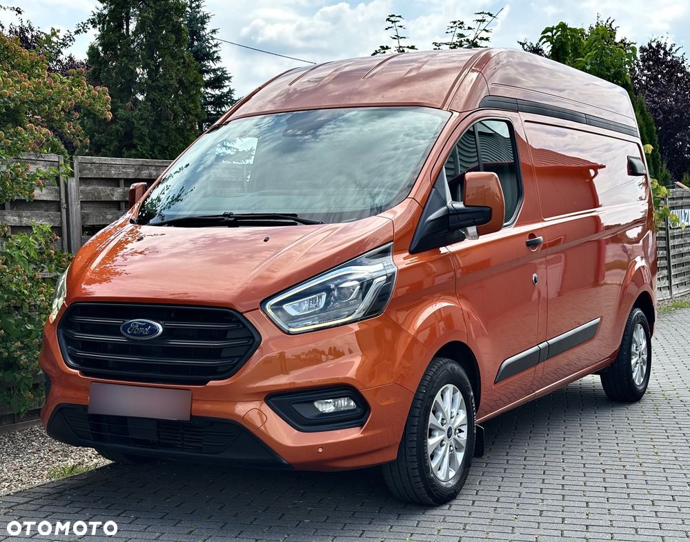 Ford Transit Custom L2H2 Automat Klima Xenon Navi Kamera G.Fotele,Szyba Serwis I właściciel - 9