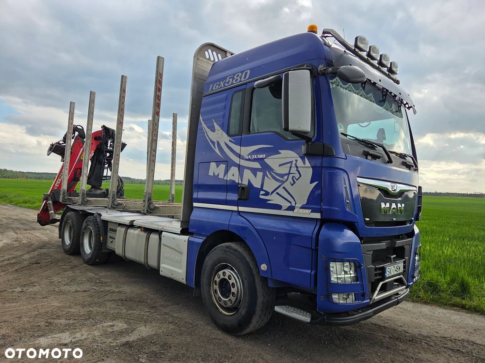 MAN TGX do drewna drzewa lasu Epsilon - 3