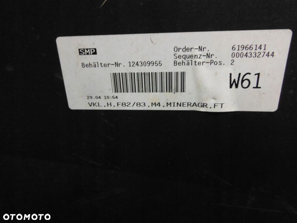 Bmw F82 F83 M4 M-Power zderzak tylny tyl - 7