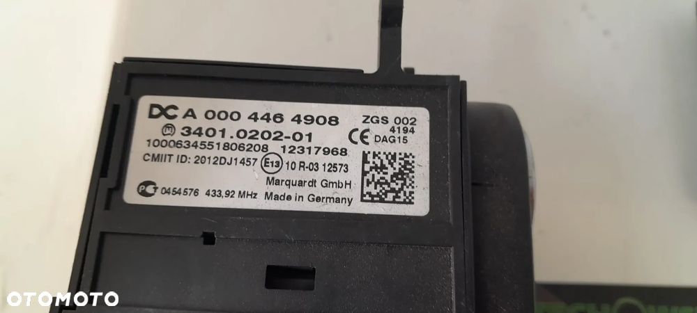 Mercedes actros MP4 stacyjka z kluczykiem  0004464908 - 2