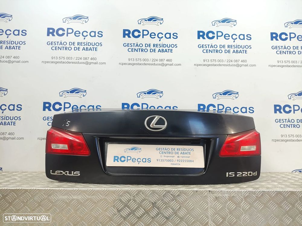 Tampa Porta Mala Original Lexus XE20 IS220d IS250d 2009 - 2013 - 5