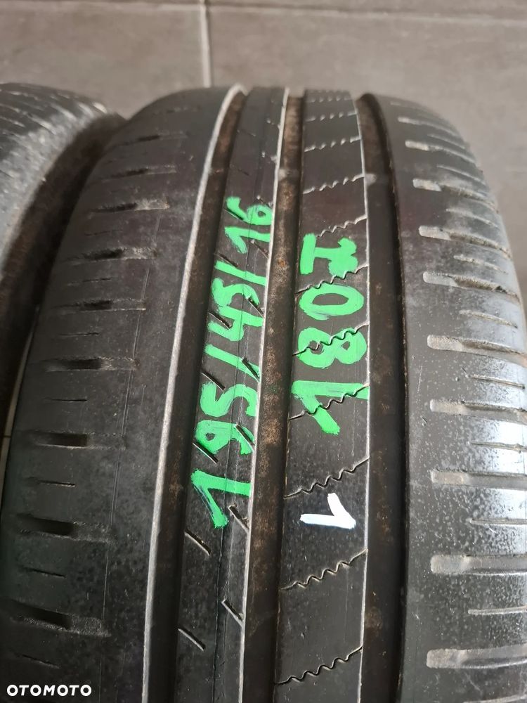 2x Opona lato Goodyear Efficient Grip 195/45R16 komplet 2021 rok bieżnik 5mm - 2