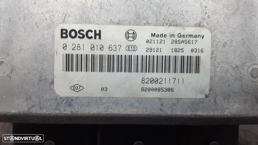 CENTRALINA DO MOTOR UCE RENAULT LAGUNA II (BG0) AUTHENTIQUE - 2