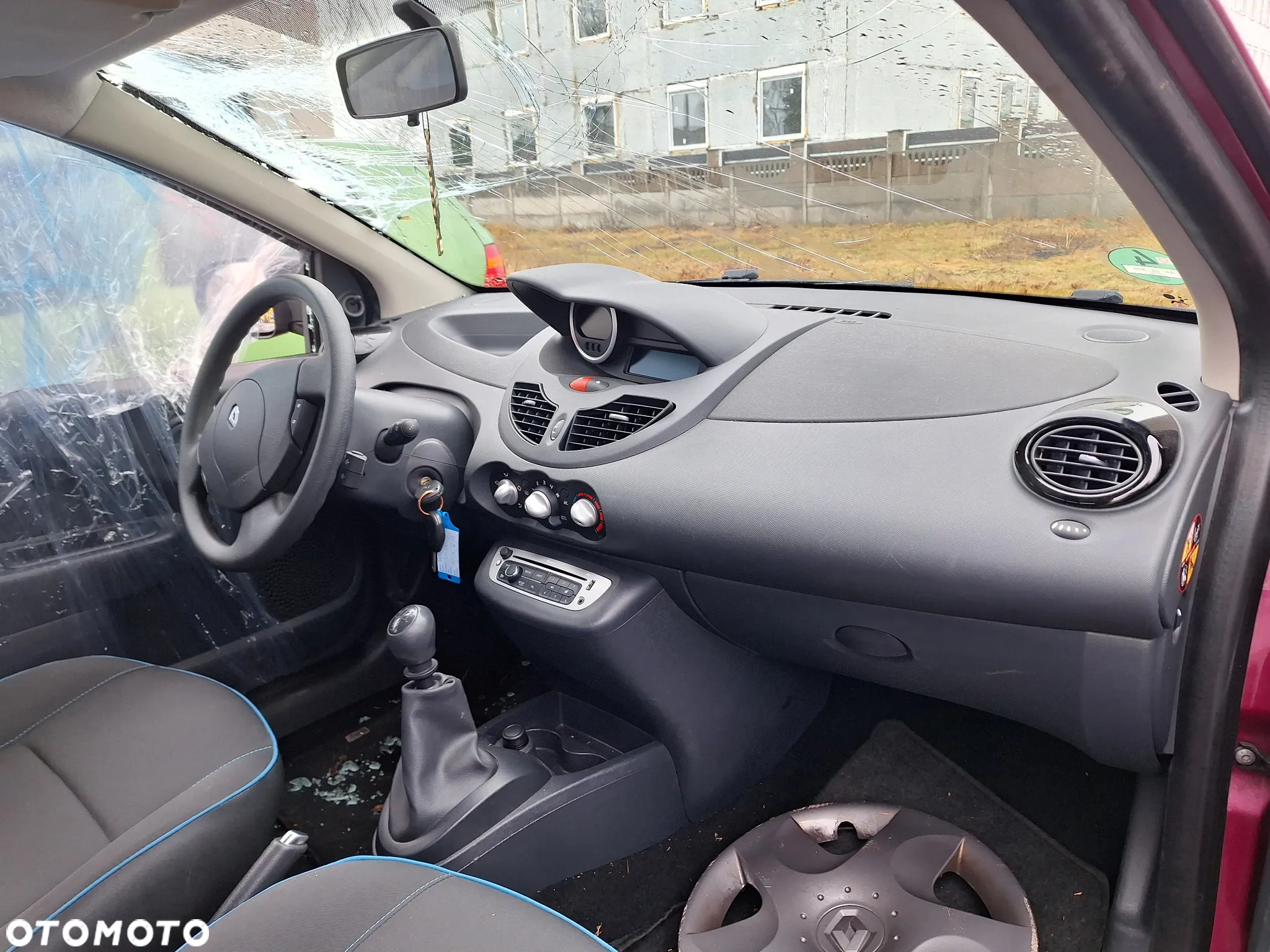 renault twingo  II 10-14 LIFT 2014 r. panel nawiewu klimatyzacji  EU - 2