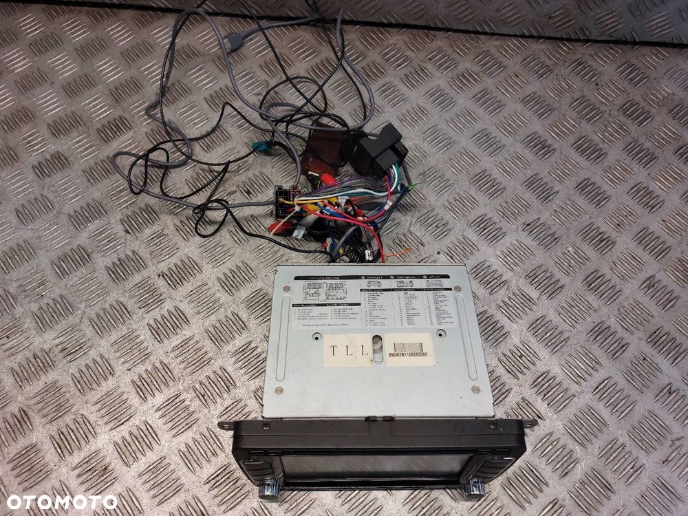 RADIO ODTWARZACZ + RAMKA VOLKSWAGEN PASSAT B6 - 5