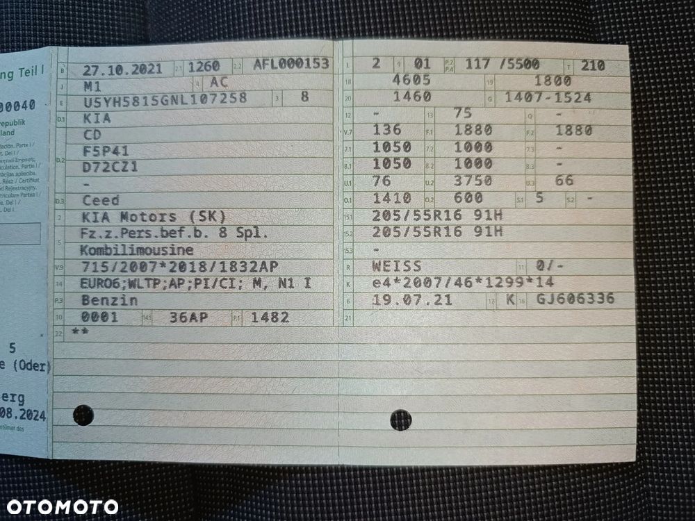 Kia Ceed 1.5 T-GDI DCT7 OPF Vision - 25