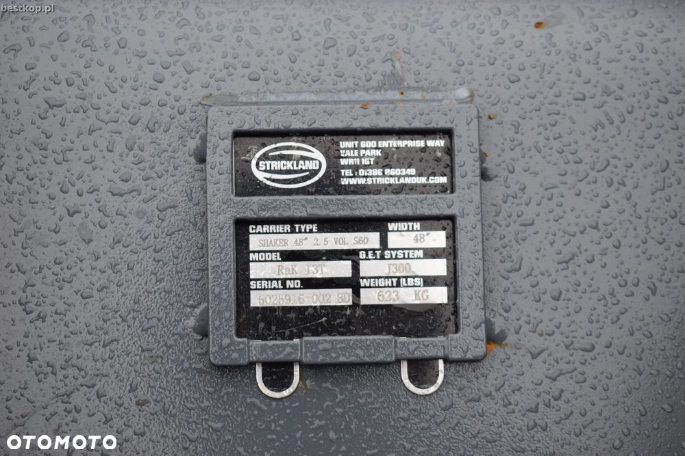 Łyżka ażurowa przesiewająca 1m3 na złącze S60 - 21