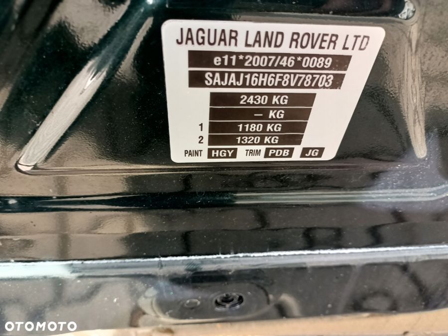 JAGUAR XJ X351 3.0SC LICZNIK ZAGAR ZEGARY 85000km - 5