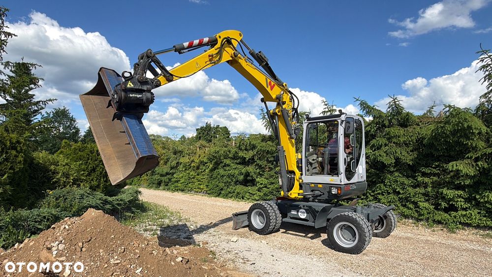Wacker Neuson Koparka Kołowa 6 TON Wacker NEUSON 6503 -2 Pług Ramię Long 3 Łamane POWERTILT Lenhoff Klimatyzacja łyżki przedsiębierne MS03 6503 ew65 wiertnica  Takeuchi TB175W Yanmar B75W widły grabie - 6