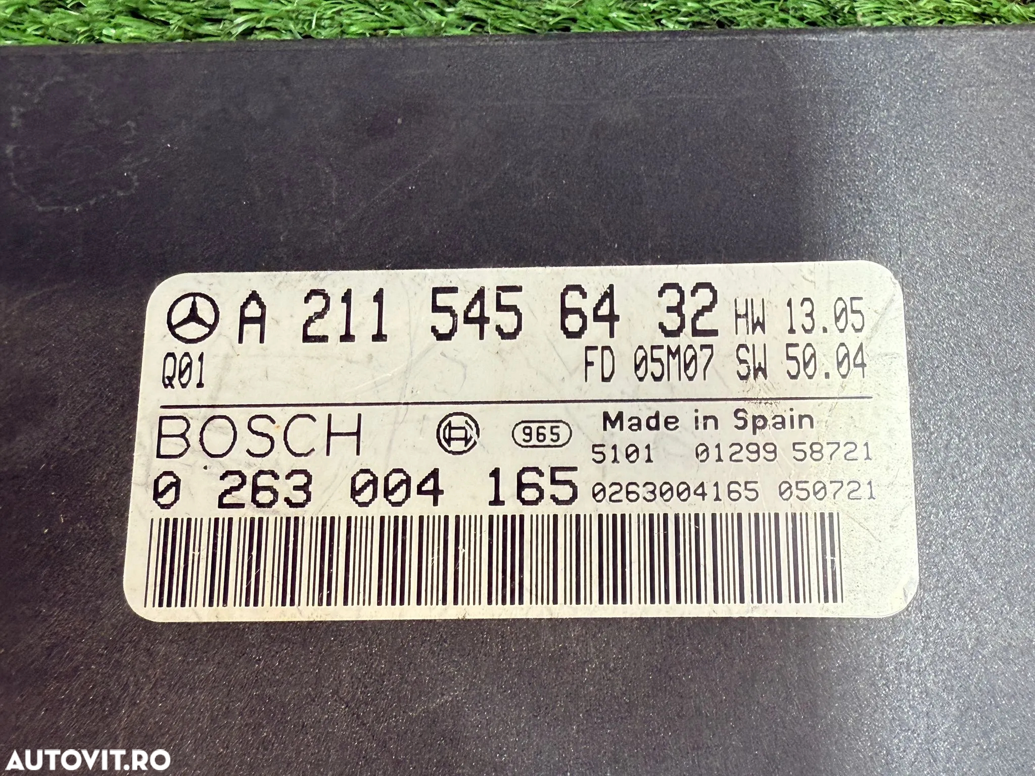 MODUL SENZOR PARCARE MERCEDES BENZ W211 E280 CDI 2006 COD OEM A2115456432 2002-2009 - 6