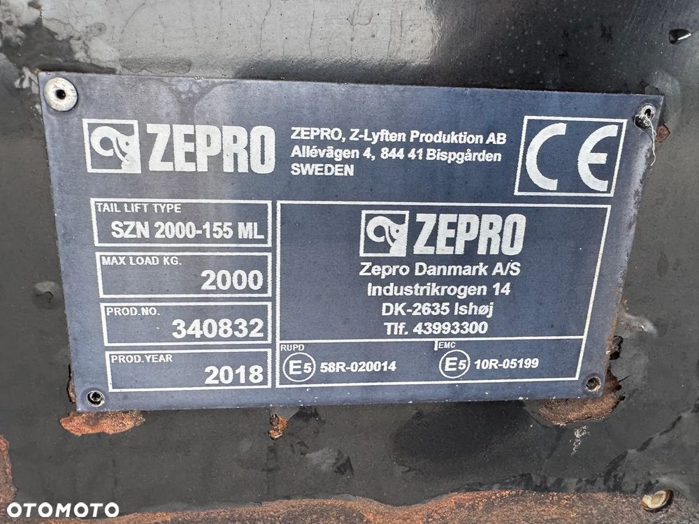 Schmitz Cargobull Chłodnia,Doppelstock, Carrier Vector 1550, Winda ZEPRO - 17
