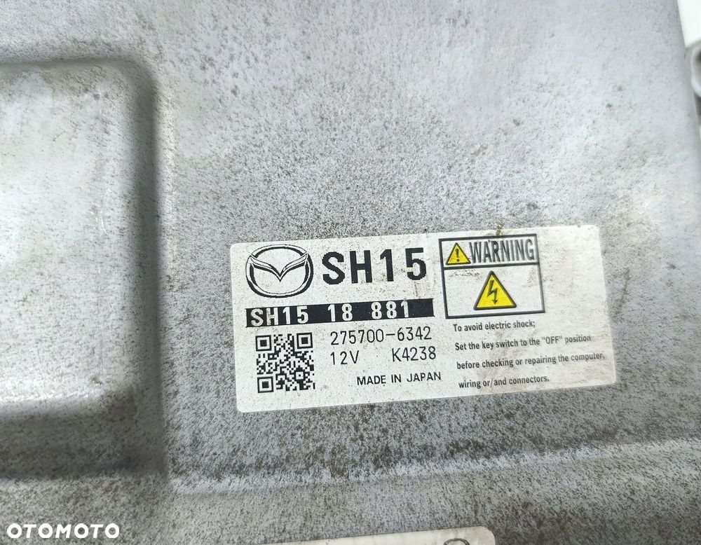 KOMPUTER SILNIKA STEROWNIK MAZDA 6 GJ 2.2 D SH1518881 SH15 275700-6342 - 2