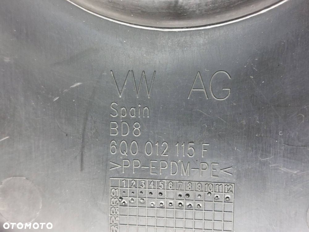 ORGANIZER WKŁAD BAGAŻNIKA ZAPAS 5x100 175/70R14 IBIZA III FABIA I - 5