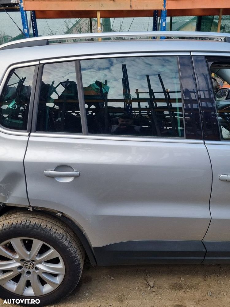 Usa Dreapta Spate Volkswagen Tiguan 5N 2007 - 2011 SUV 4 Usi SILVER (1481) - 1