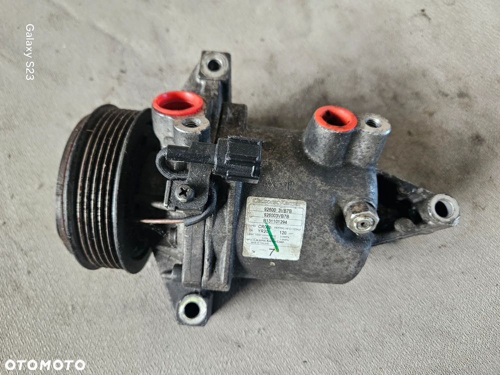 Sprężarka kompresor klimatyzacji Nissan Note E12 1,2 DIG-S 926003VB7B - 1