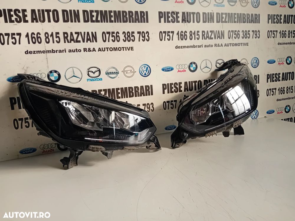 Faruri Far Stanga Dreapta Peugeot 2008 208 LED Tehnology 2019-2023 Originale 9833036180 933036380 - 2