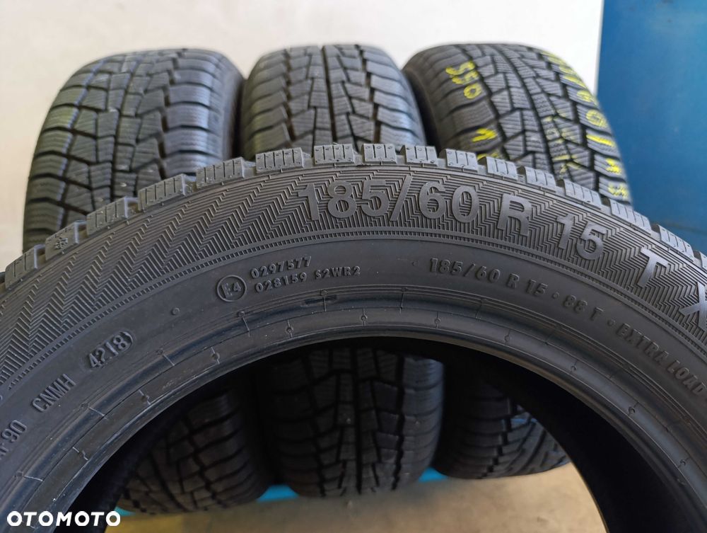 4x 185/60 R15 88T Gislaved Euro Frost 6 2018r 7,7mm - 8