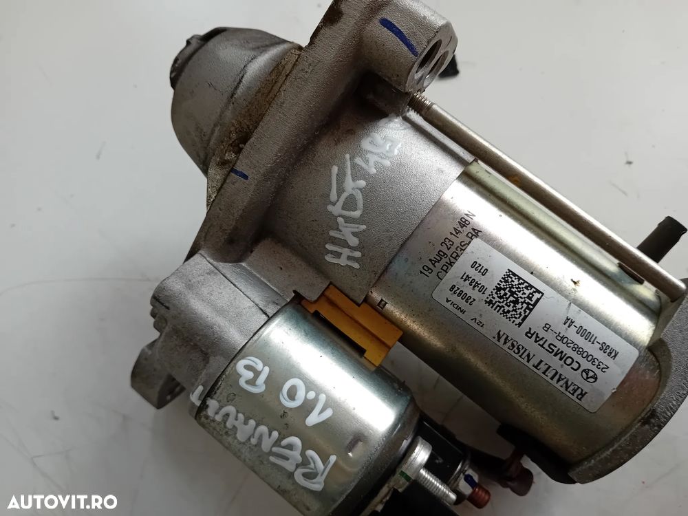 Electromotor Megane Captur Clio Kadjar 1.0 Tce Cod 233008820R Cu 9000 K Motor H4D - 8