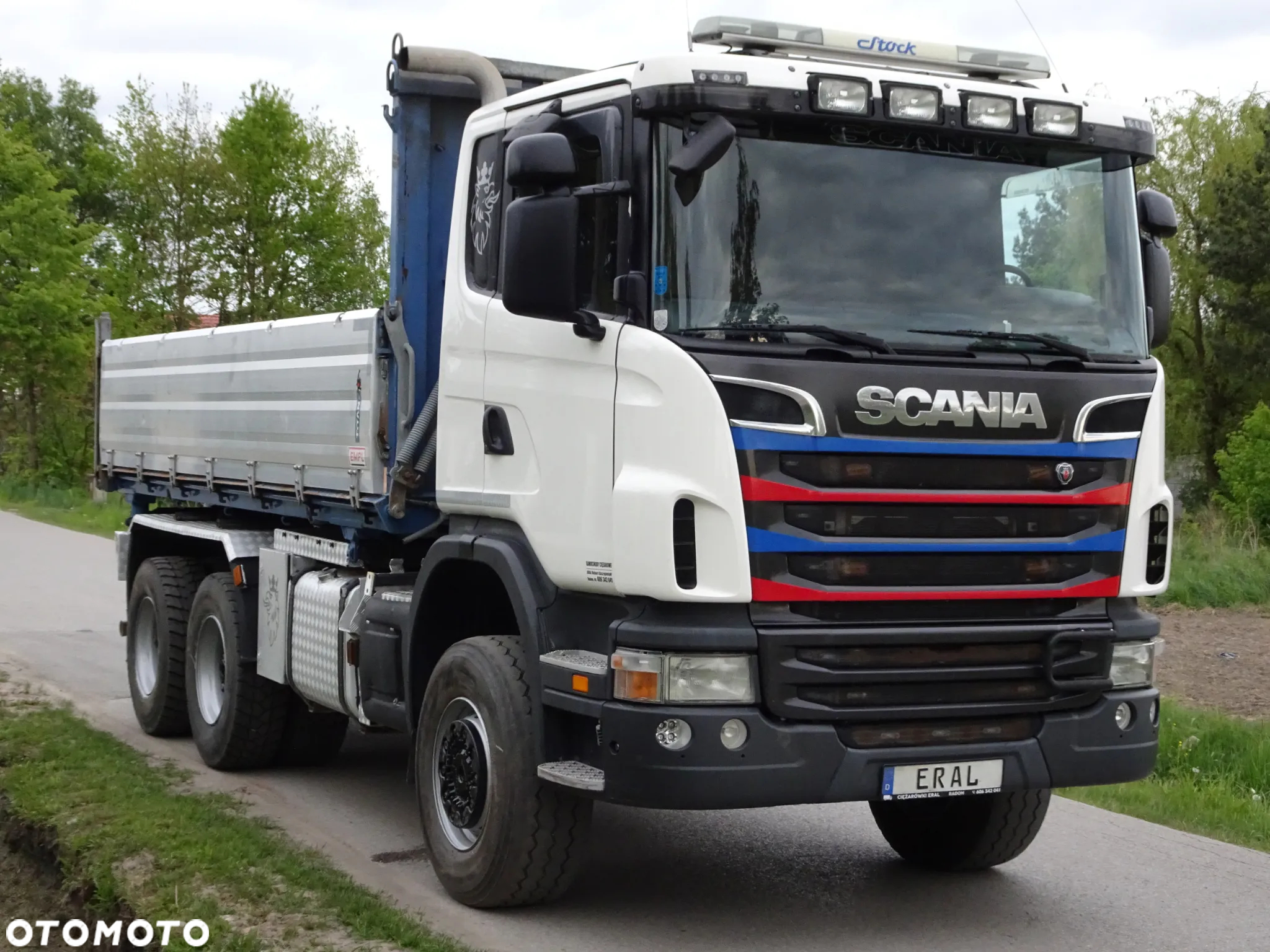 Scania G440 6X6  Kipper 3-stronny wywrotka Hydroburta Bordmatic  sprowadzony stan idealny - 11