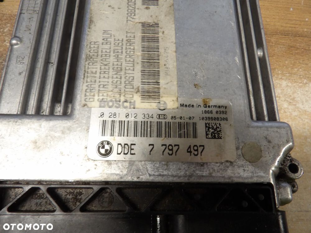 BMW - E80,E90 - KOMPUTER , STEROWNIK SILNIKA - 7797497 - 2