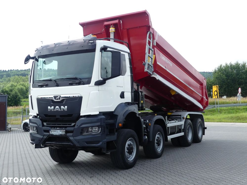 MAN TGS 41.470 / 8x8 / WYWROTKA KH KIPPER / MANUAL / NISKI PRZEBIEG / - 1