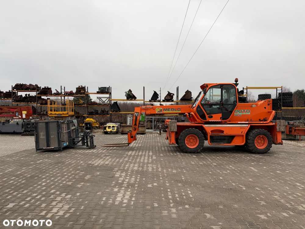 Merlo Roto 38.16 + kosz ładowarka teleskopowa obrotowa - 1