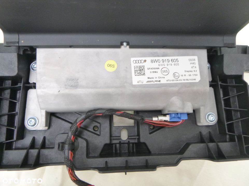 WYŚWIETLACZ LCD MMI HIGH AUDI A4 A5 B9 8W0919605 - 3