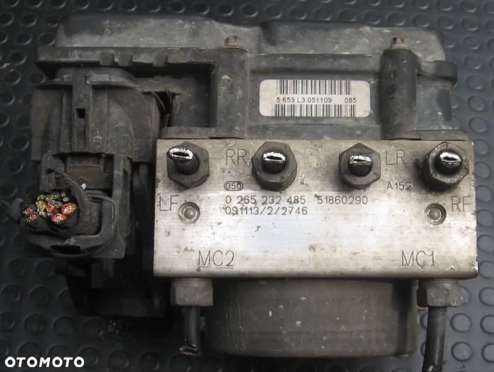sterownik ABS GRANDE PUNTO 0265232485