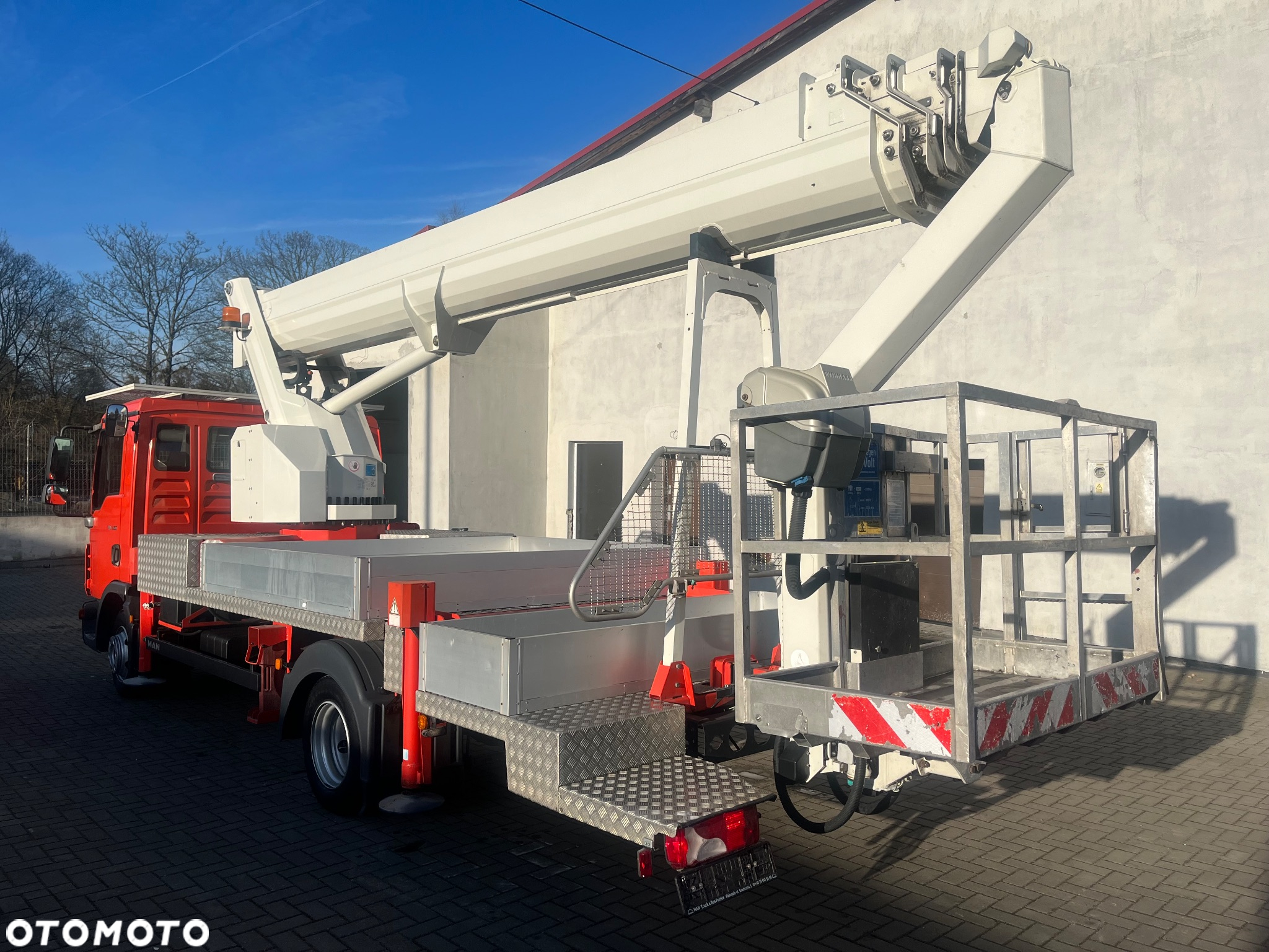 MAN Podnośnik Koszowy Zwyżka Ruthmann T330 33 Metry DmC 7500KG! 21 M w bok! UDT! Jak Wumag GsR Multitel - 8