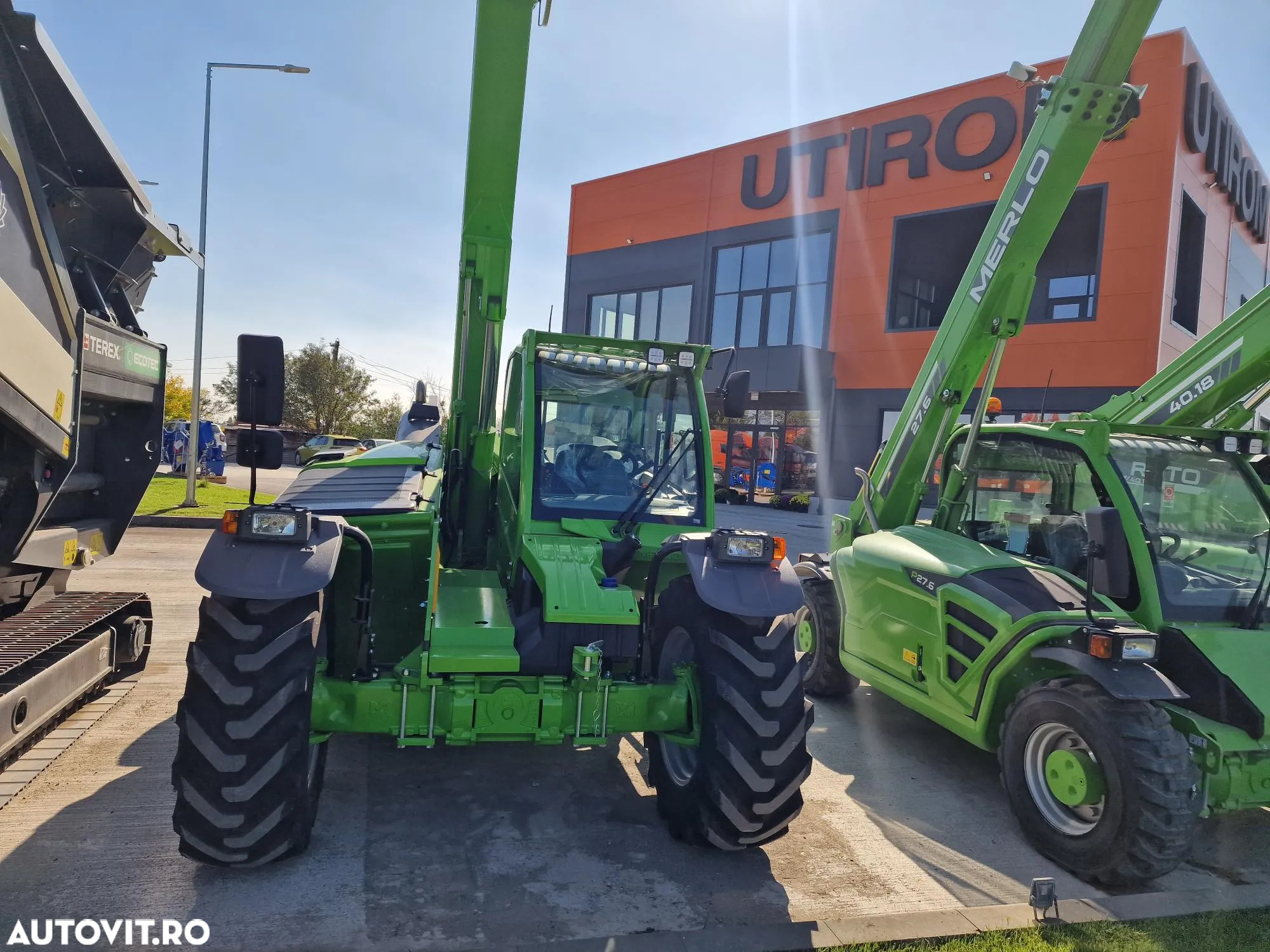 Merlo TF33.9-140CP, ridica 3,3t la 9m, 2024, nefolosit, cupla rapida+furci+cupa 2,5mc, AC, produs in Italia, CE, garantie 1 an, posibilitate leasing-PROMOTIE 83900 EUR+Tva - 7