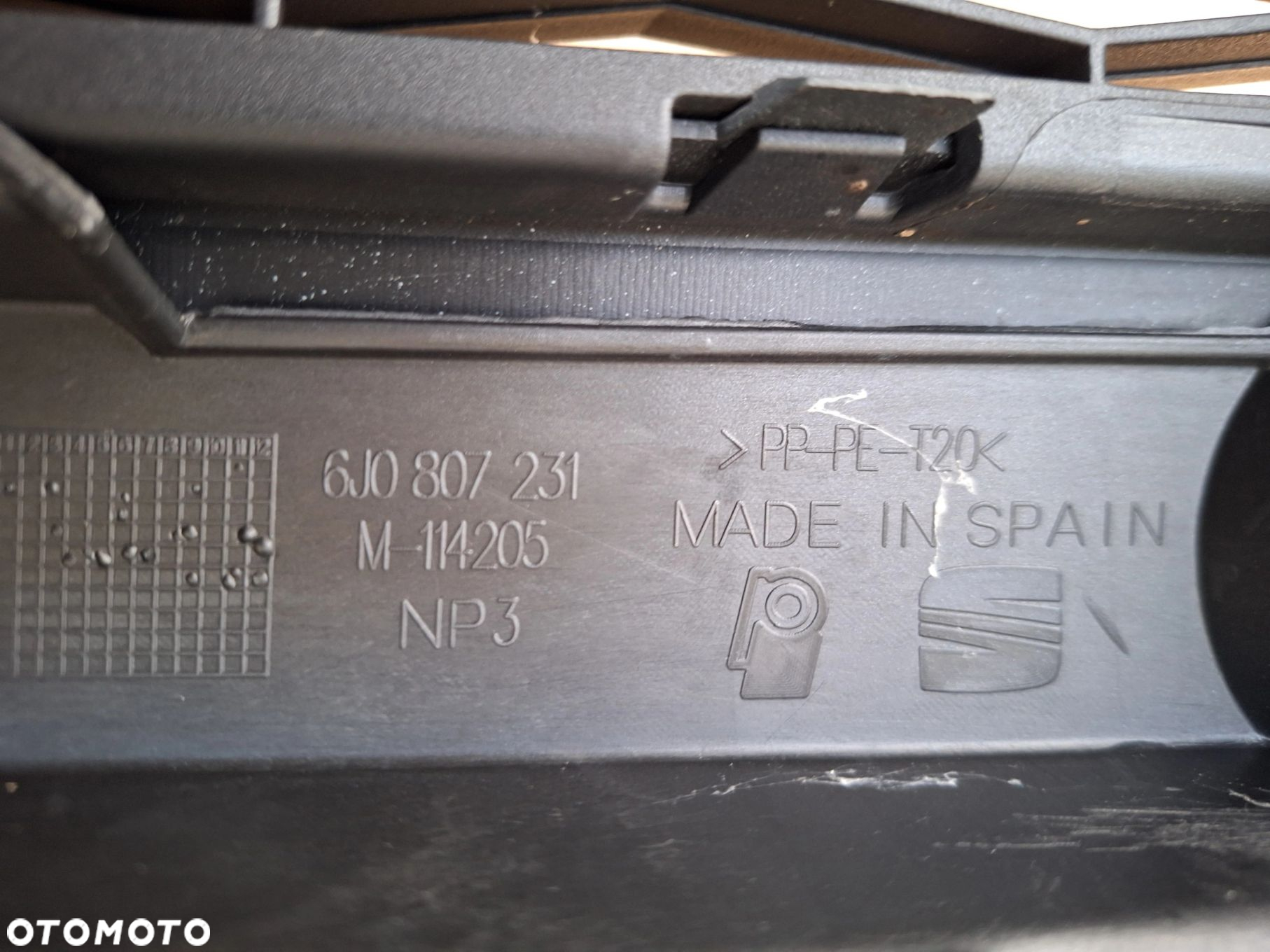 SEAT IBIZA IV 08-12r 6J0 ORYGINAŁ NOWY BDB SZARY MET. ZDERZAK PRZÓD PRZEDNI 6J0807221 WYSYŁKA 24H - 15