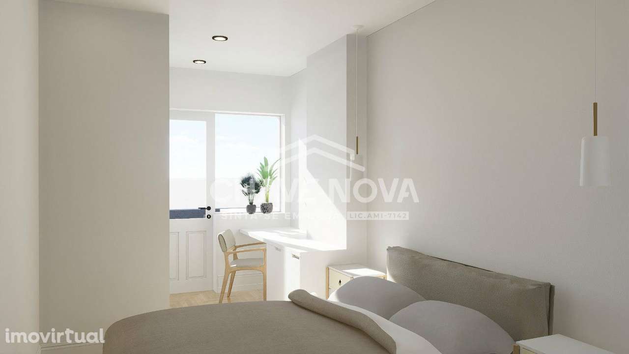 Apartamento T2+1 na Rua da Alegria / Centro do Porto - Grande imagem: 4/10