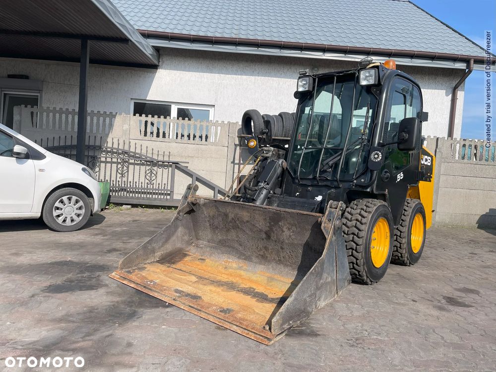 JCB Miniładowarka Jcb 155 Rok 2014 Idealny stan Oryginał TYLKO 3900 MTG Zamiatarka Krokodyl w osprzęcie - 2
