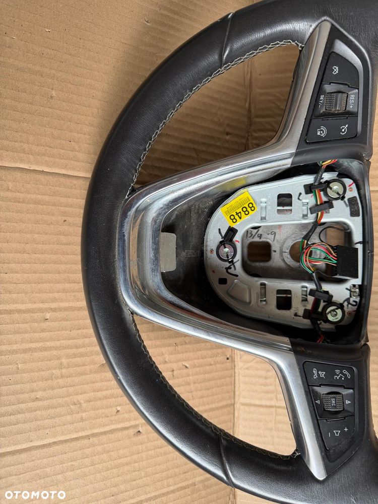 Kierownica skórzana skora Opel Astra J IV Mokka Meriva B multi sterowanie - 6