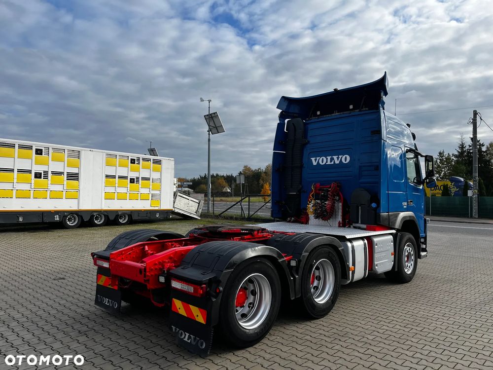 Volvo 6x4 FM 500 OŚ PODNOSZONA HYDRAULIKA SERWISOWANY LODÓWKA - 3