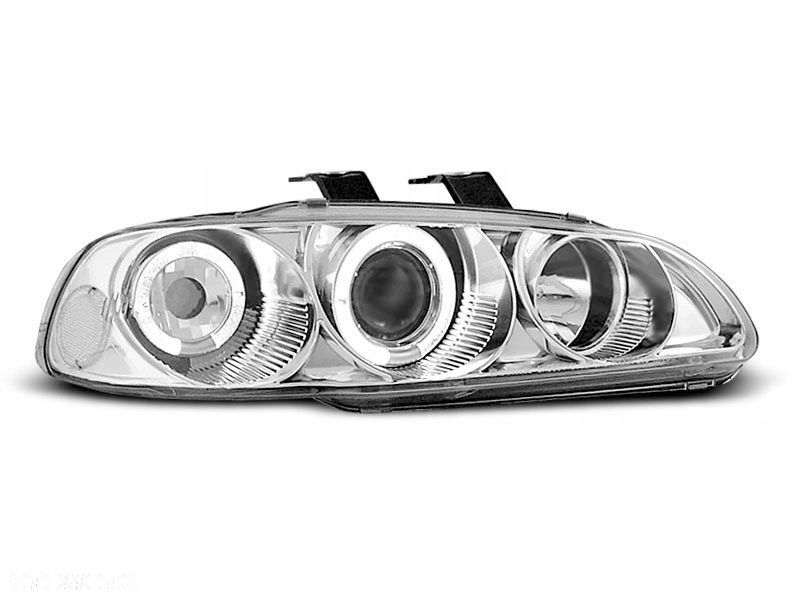 Lampy Honda Civic 5 91-95 2D/3D Ringi Chrome - 1
