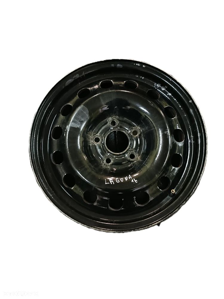 RENAULT LAGUNA II 01-07 komplet 4 sztuki felgi stalowe 16'' * - 2