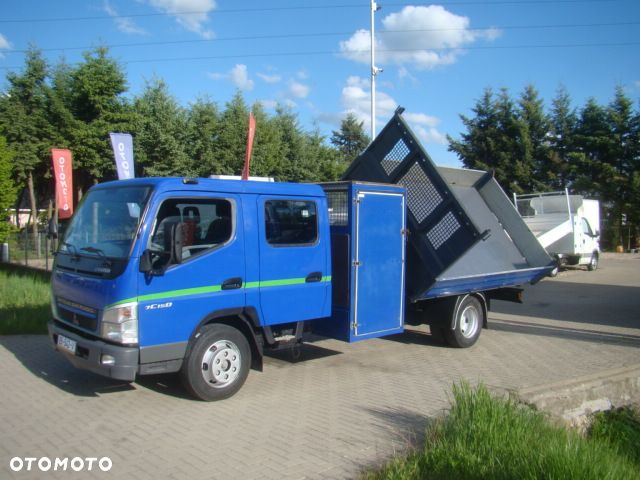 Iveco Mitsubishi CANTER FUSO 7 C 15 3.0TDI 3.5T DMC 4.5T ŁADOWNOŚĆ 3-STRONNA WYWROTKA DUBEL 7-OSÓB - 11