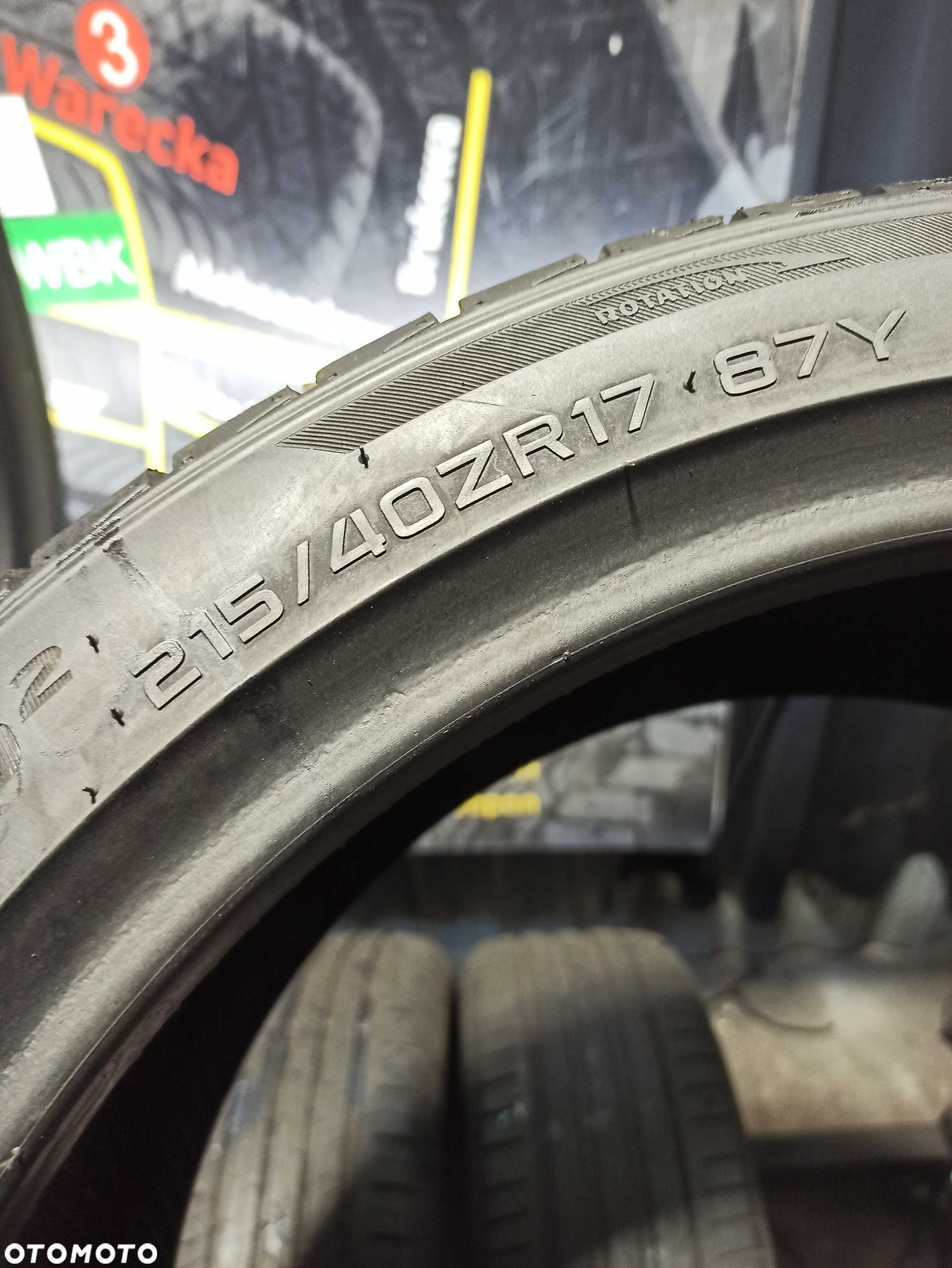 Opony Letnie 215/40/17 HANKOOK VENTUS #1441 - 3